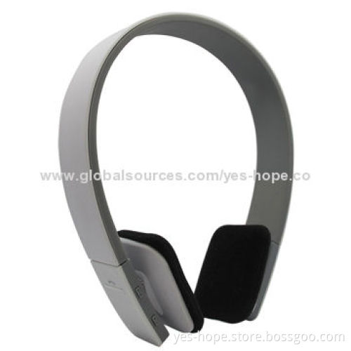 Noise-cancelling Wireless Stereo Bluetooth Headset for Mobile Phones